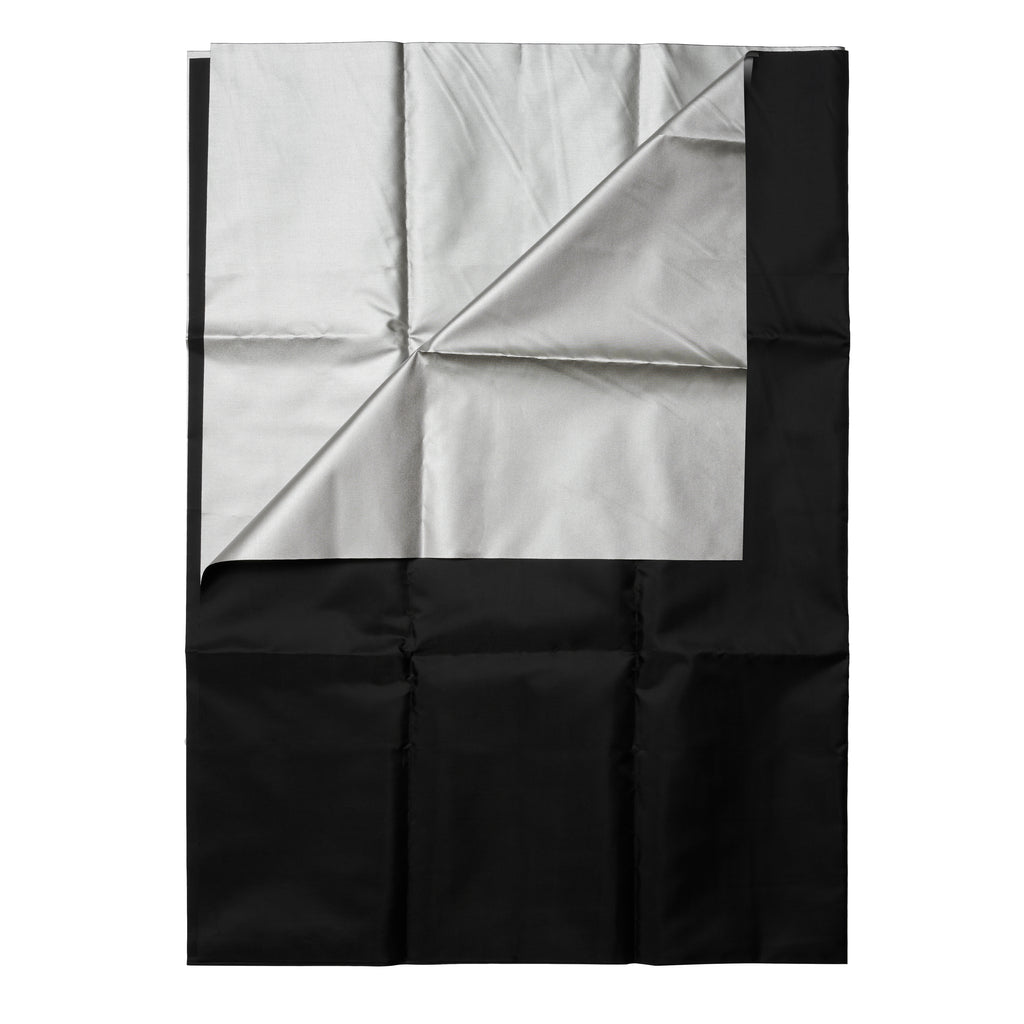 100% light blocking fabric that can be cut to size without fraying
